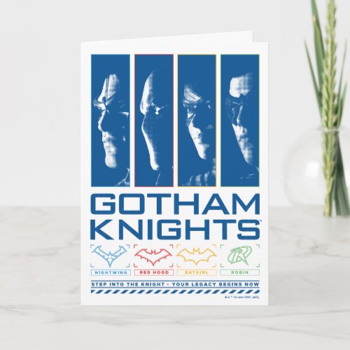Gotham Knights Face Panels Card