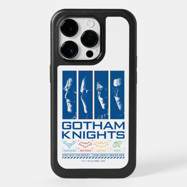 Gotham Knights Face Panels Otterbox iPhone Case (Back)