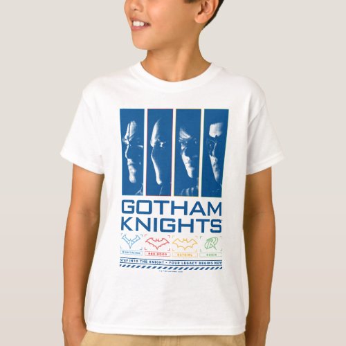 Gotham Knights Face Panels T_Shirt