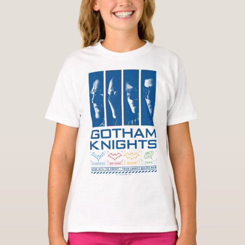 Gotham Knights Face Panels T_Shirt