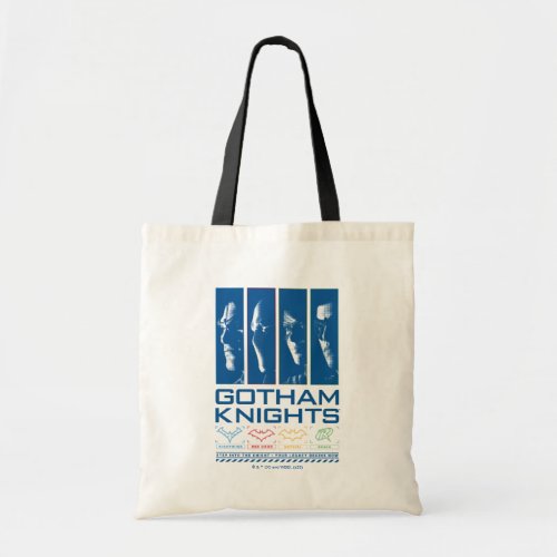Gotham Knights Face Panels Tote Bag
