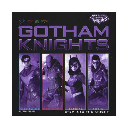 Gotham Knights Hero Panels Canvas Print