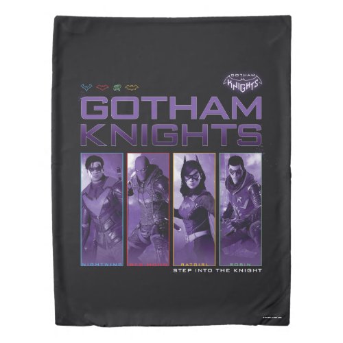 Gotham Knights Hero Panels Duvet Cover