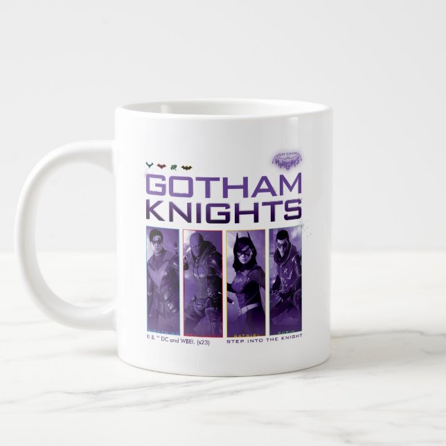 Gotham Knights Hero Panels Giant Coffee Mug (Left)