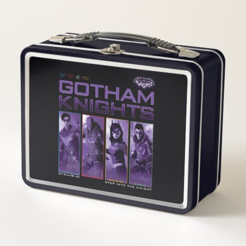 Gotham Knights Hero Panels Metal Lunch Box