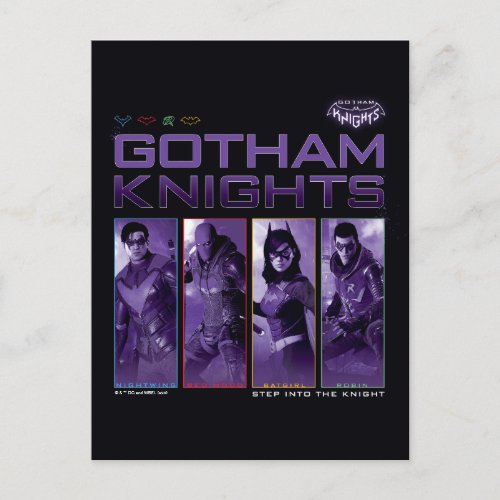 Gotham Knights Hero Panels Postcard