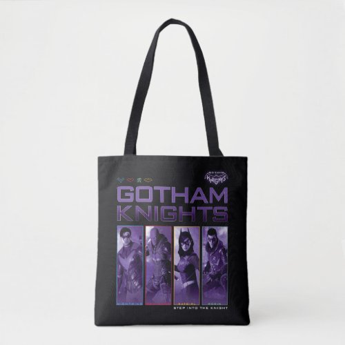 Gotham Knights Hero Panels Tote Bag