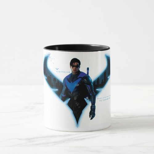 Gotham Knights Nightwing in Logo Mug