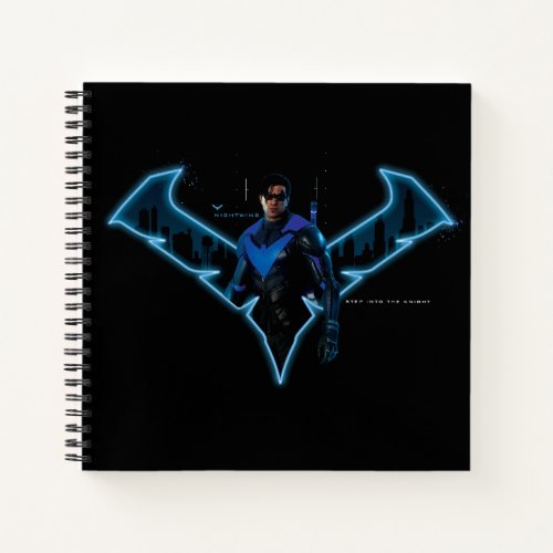 Gotham Knights Nightwing in Logo Notebook