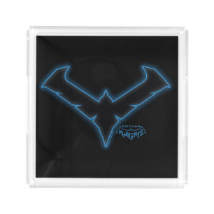 Gotham Knights Nightwing Logo Acrylic Tray