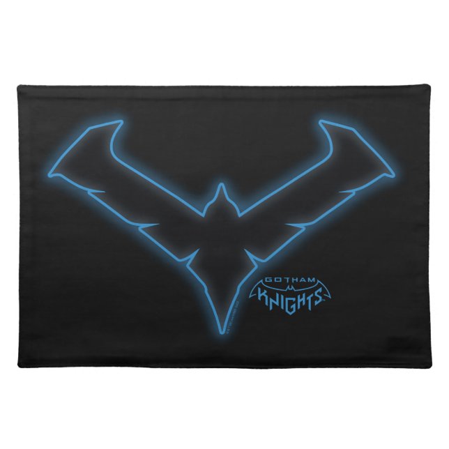 Gotham Knights Nightwing Logo Cloth Placemat (Front)