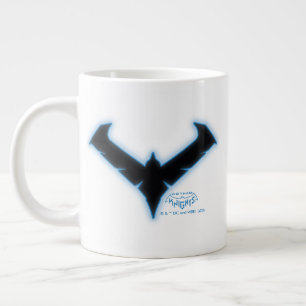 Gotham Knights Nightwing Logo Giant Coffee Mug