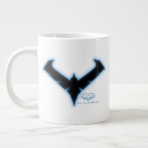 Gotham Knights Nightwing Logo Giant Coffee Mug
