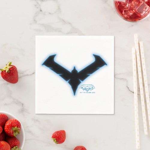 Gotham Knights Nightwing Logo Napkins
