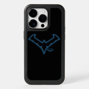 Gotham Knights Nightwing Logo OtterBox iPhone 14 Pro Case