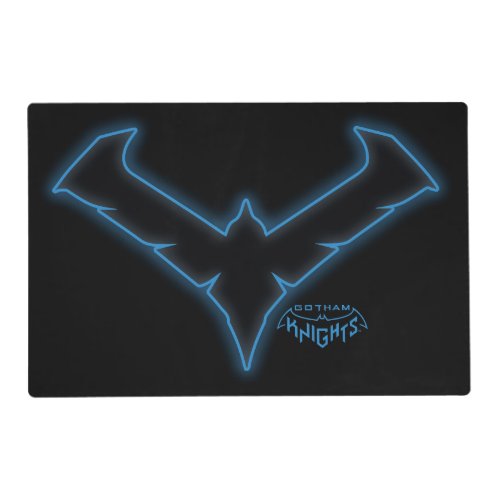 Gotham Knights Nightwing Logo Placemat