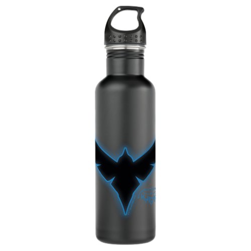 Gotham Knights Nightwing Logo Stainless Steel Water Bottle