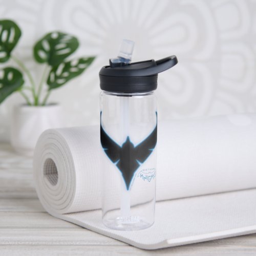 Gotham Knights Nightwing Logo Water Bottle