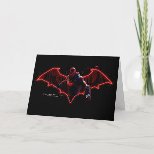 Gotham Knights Red Hood in Logo Card