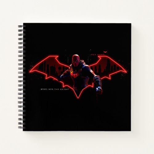 Gotham Knights Red Hood in Logo Notebook