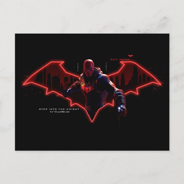 Gotham Knights Red Hood in Logo Postcard (Front)