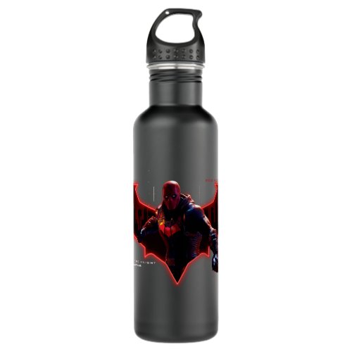 Gotham Knights Red Hood in Logo Stainless Steel Water Bottle