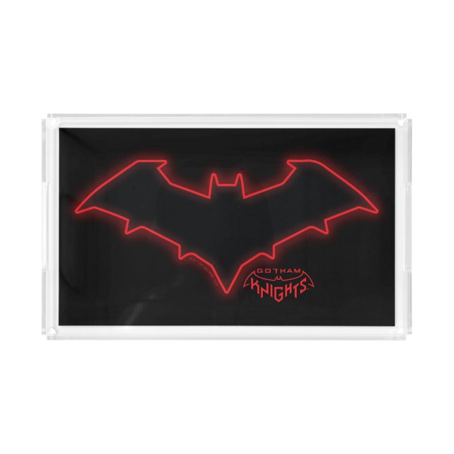 Gotham Knights Red Hood Logo Acrylic Tray (Front)