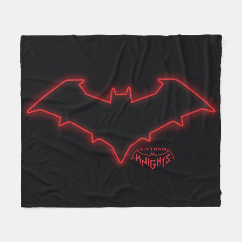 Gotham Knights Red Hood Logo Fleece Blanket