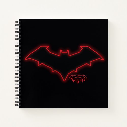 Gotham Knights Red Hood Logo Notebook