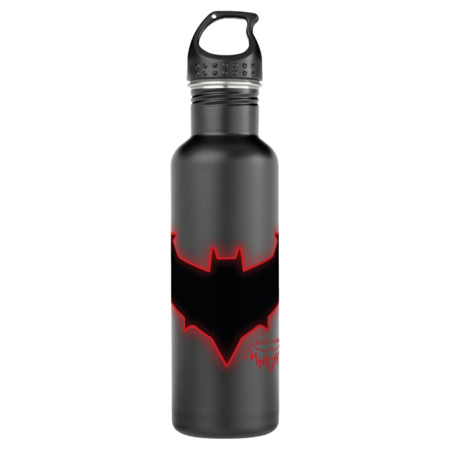 Gotham Knights Red Hood Logo Stainless Steel Water Bottle (Front)