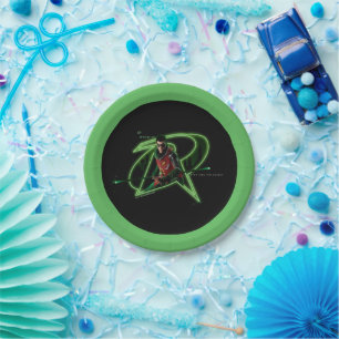 Gotham Knights Robin in Logo Paper Plates