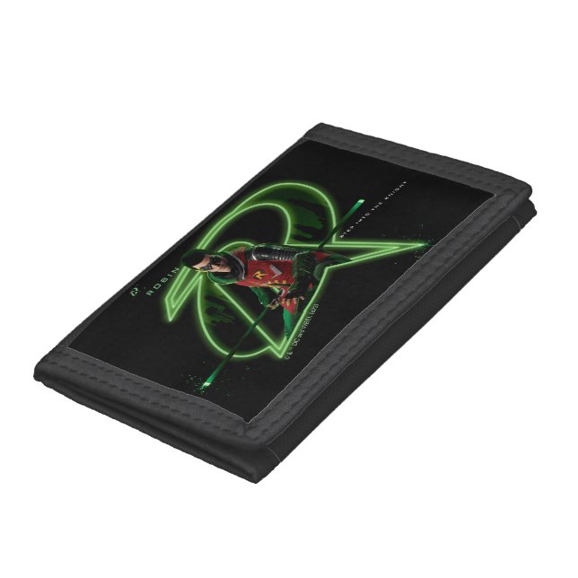 Gotham Knights Robin in Logo Trifold Wallet (Bottom)