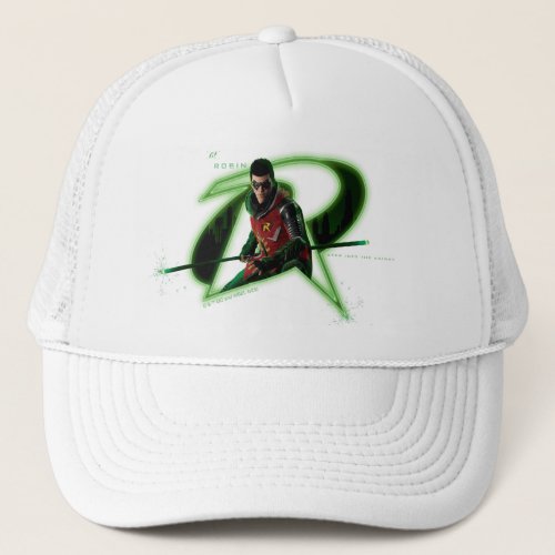 Gotham Knights Robin in Logo Trucker Hat
