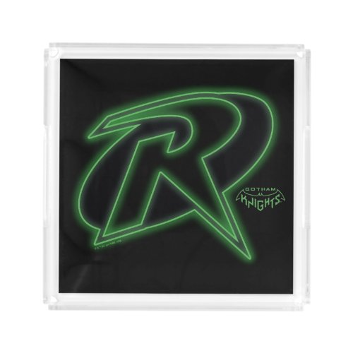 Gotham Knights Robin Logo Acrylic Tray