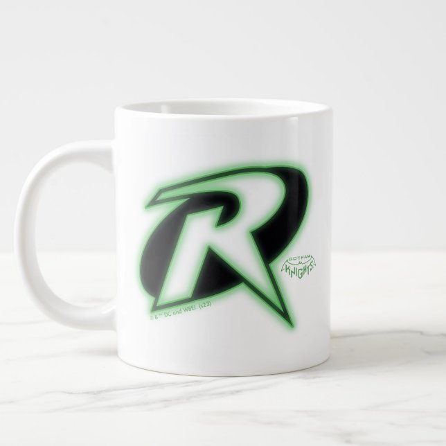 Gotham Knights Robin Logo Giant Coffee Mug (Left)