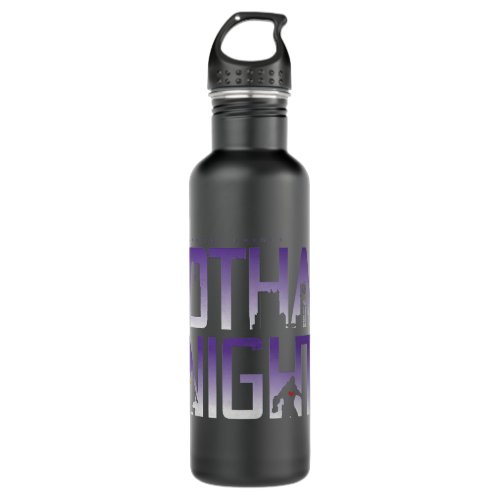 Gotham Knights Silhouettes in Title Stainless Steel Water Bottle