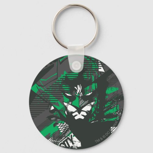 Gothams Caped Crusader Keychain