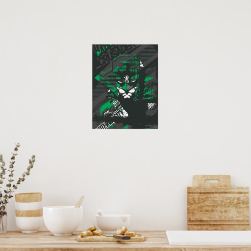 Gotham's Caped Crusader Poster | Zazzle