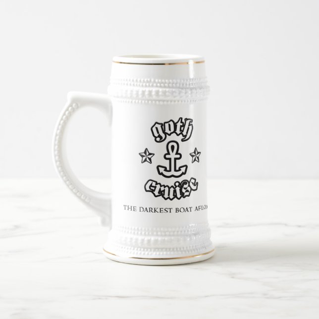 GothCruise Logo Beer Stein (Left)
