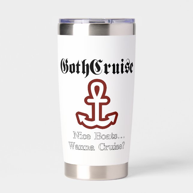 GothCruise Nice Boats Coffee Mug Insulated Tumbler (Front)