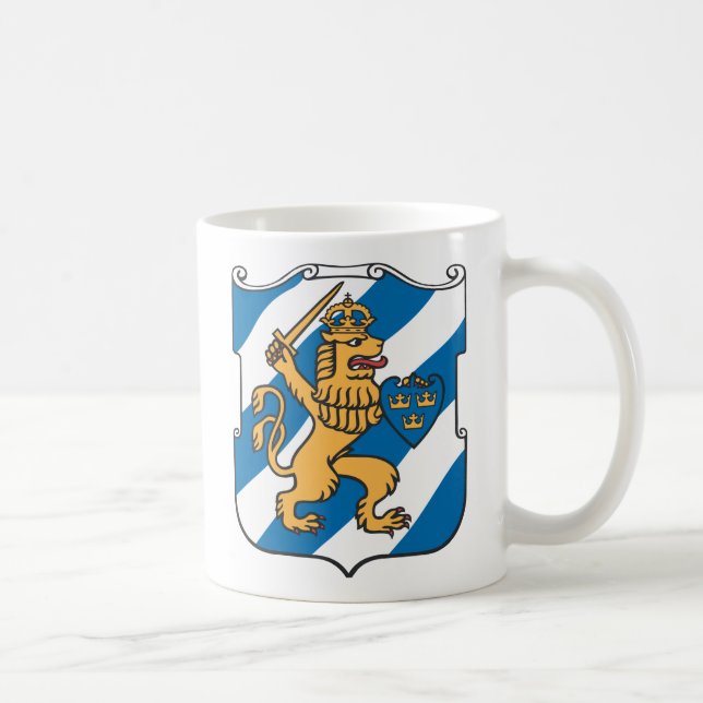 Gothenburg Coat of Arms Mug (Right)