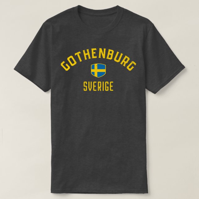 Gothenburg Sverige Sweden T-Shirt (Design Front)