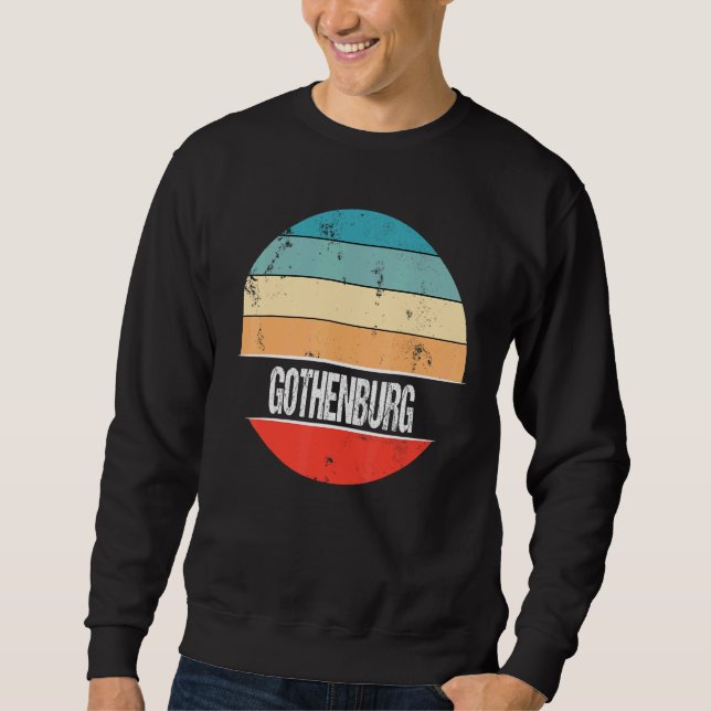 Gothenburg Sweden City Trip Sweatshirt (Front)