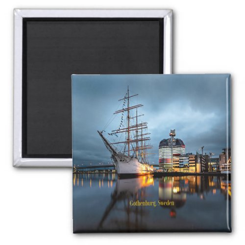 Gothenburg Sweden Port Magnet