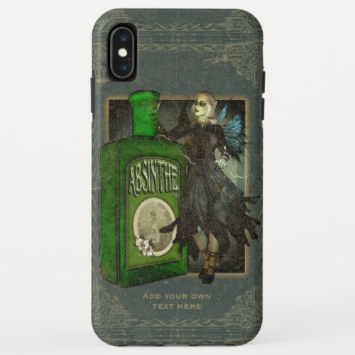 Gothic Absinthe Fairy _  La Fe Verte iPhone XS Max Case