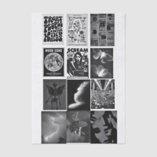 Gothic Aesthetic Decoupage Tissue Paper