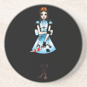 Gothic Alice Drink Coaster