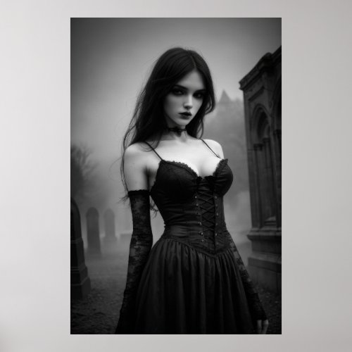 Gothic Allure 003 Shadows of Eternity Poster