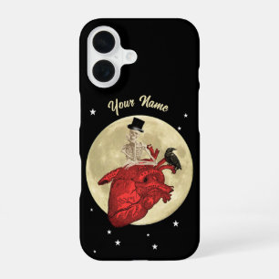 Gothic anatomical heart iPhone 16 case
