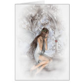 Gothic Angel and Her Dove Vignette (Front)